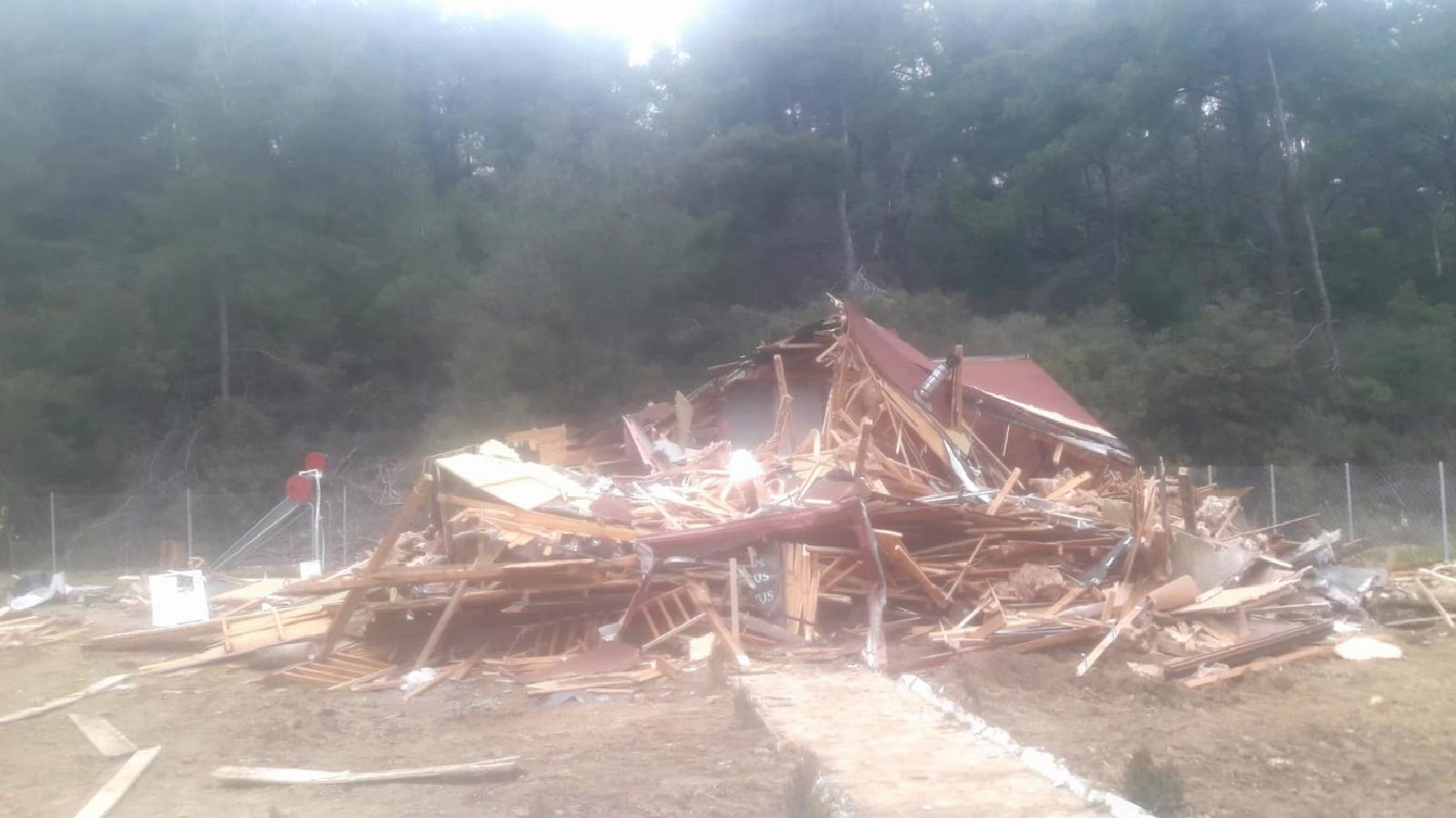 Gelibolu’da tarım arazilerine inşa edilen kaçak yapılar yıkılıyor haberi