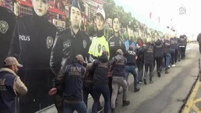 İstanbul’daki DEAŞ operasyonunda yakalanan 60 şüpheliden 46’sı tutuklandı haberi