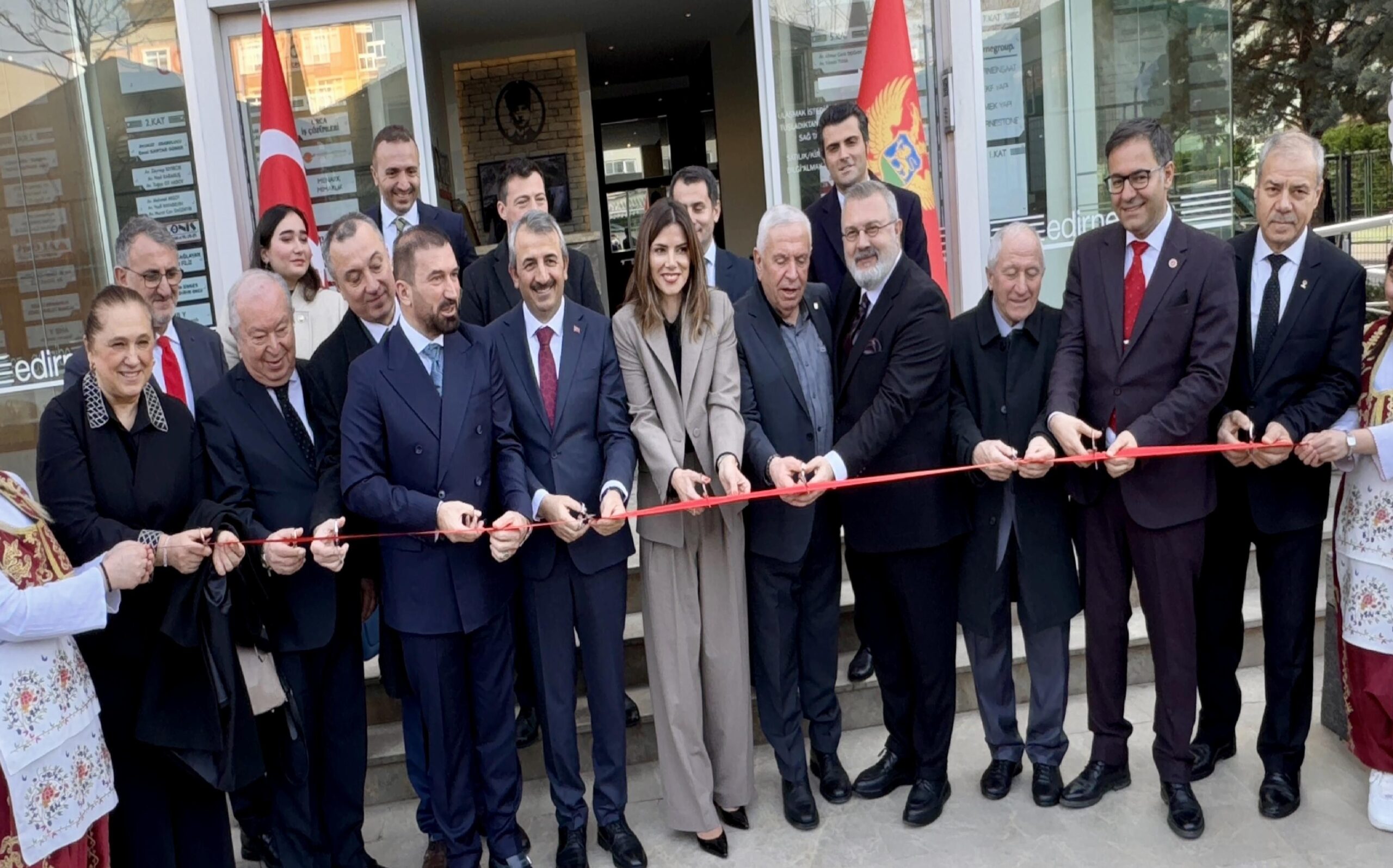 Karadağ Edirne Fahri Konsolosluğu açıldı haberi