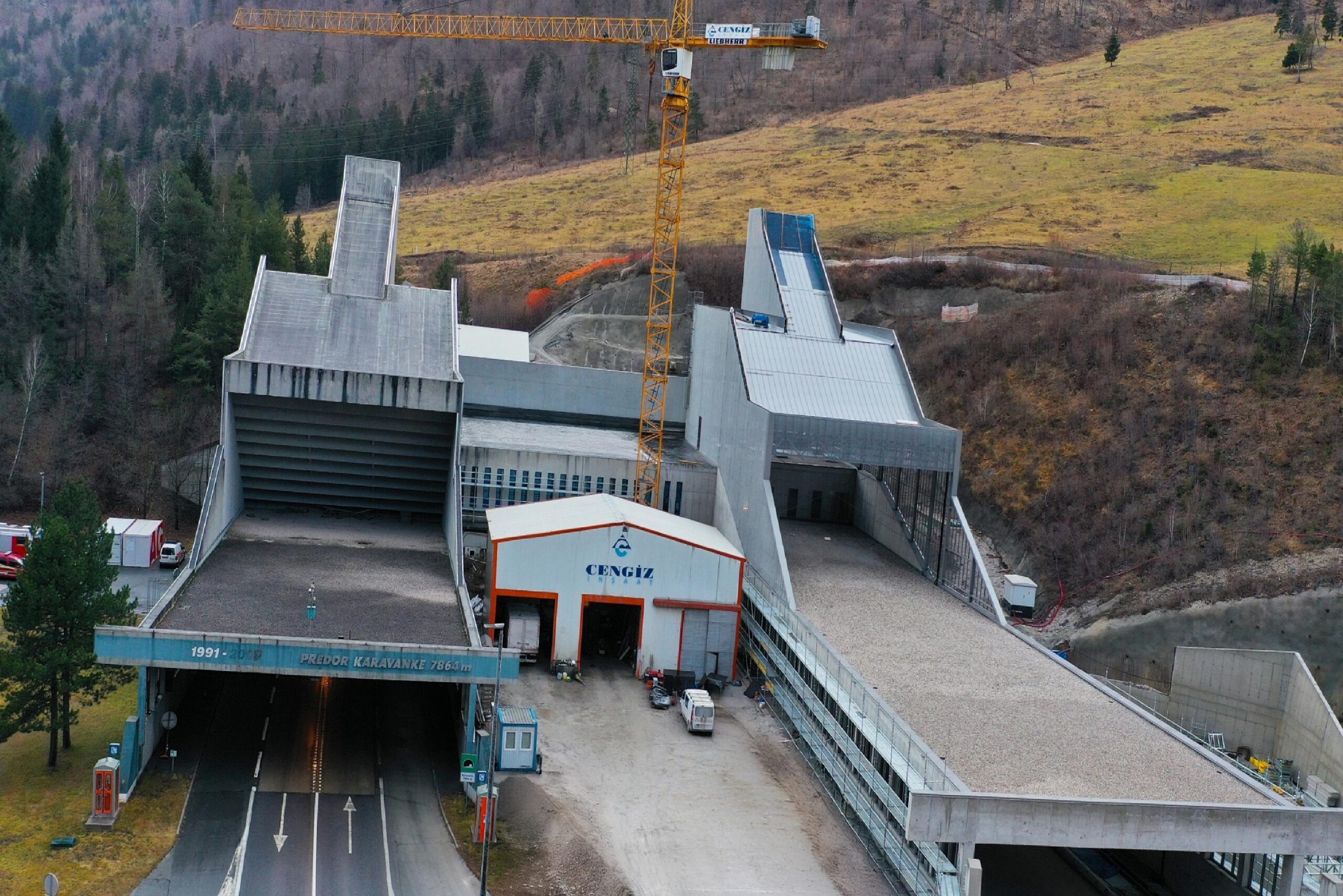 Karavanke Tüneli 2026’nın ilk çeyreğinde trafiğe açılacak haberi