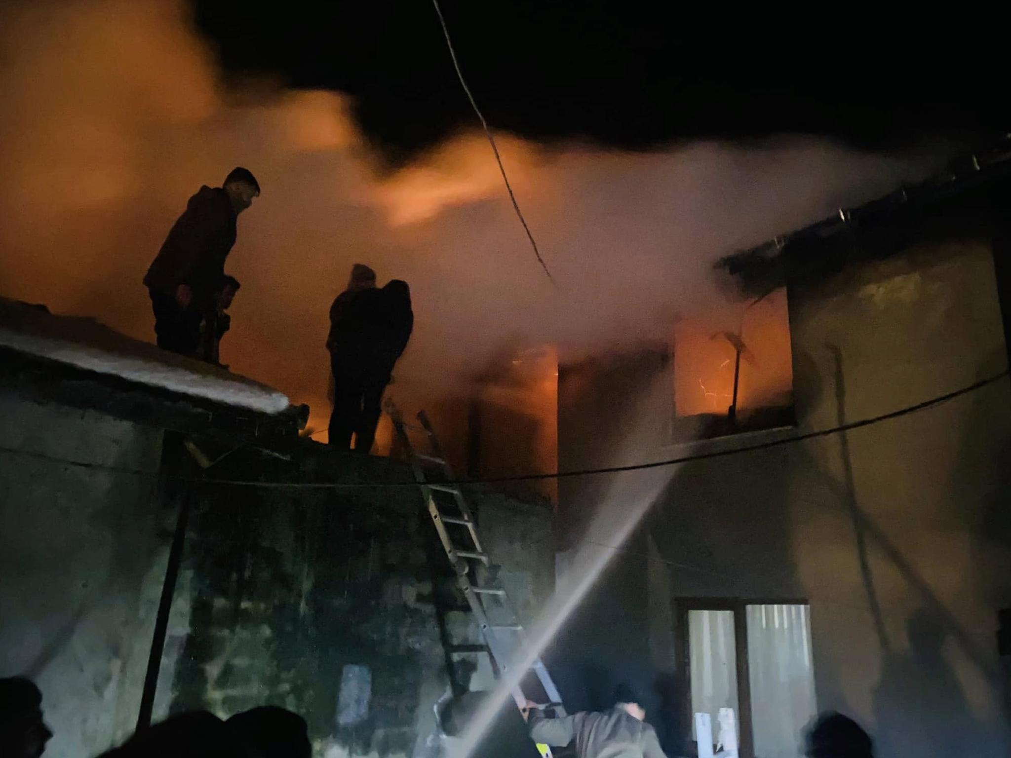 Kırklareli’nde evde çıkan yangın söndürüldü haberi