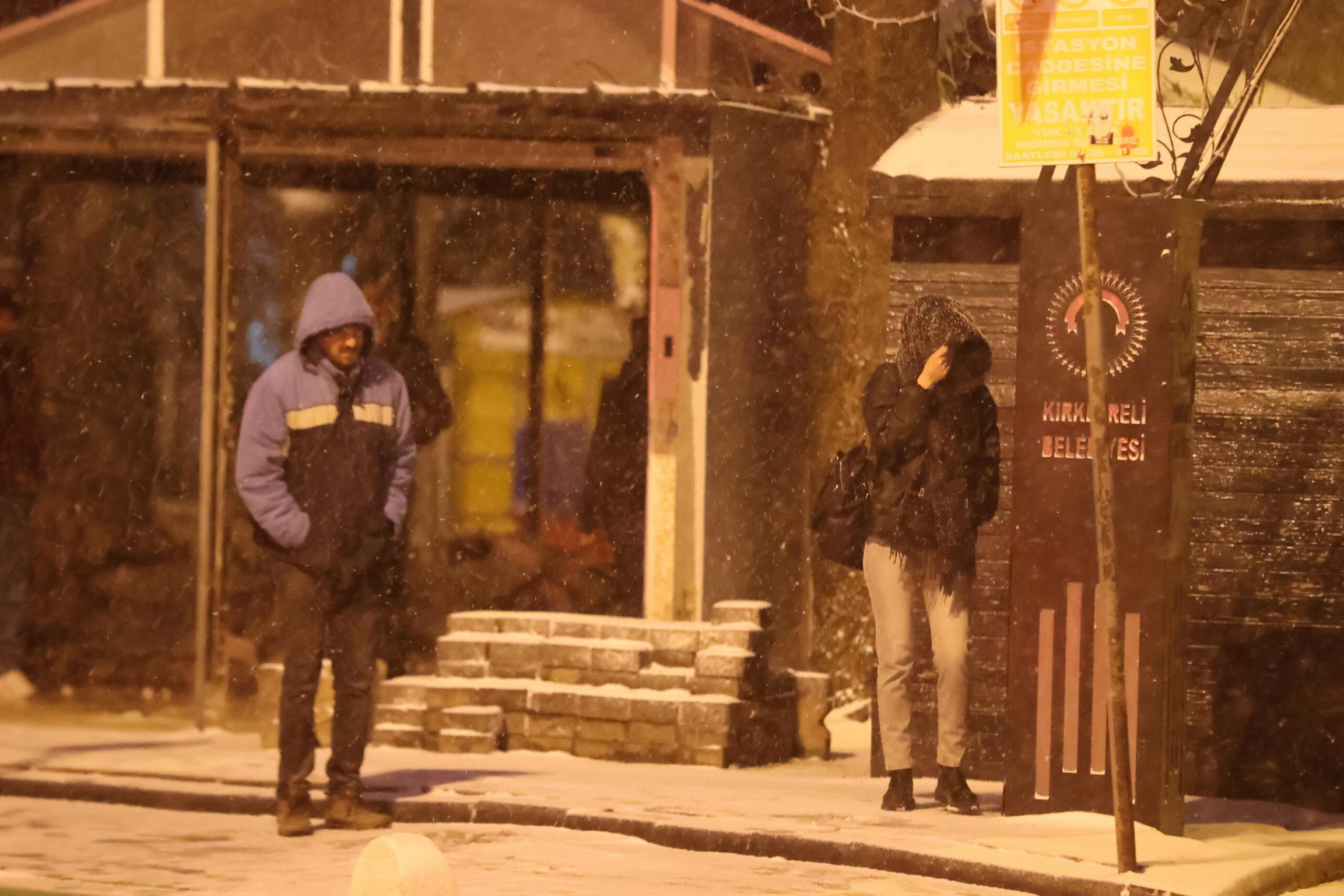 Kırklareli’nde kar yağışı etkisini sürdürüyor haberi