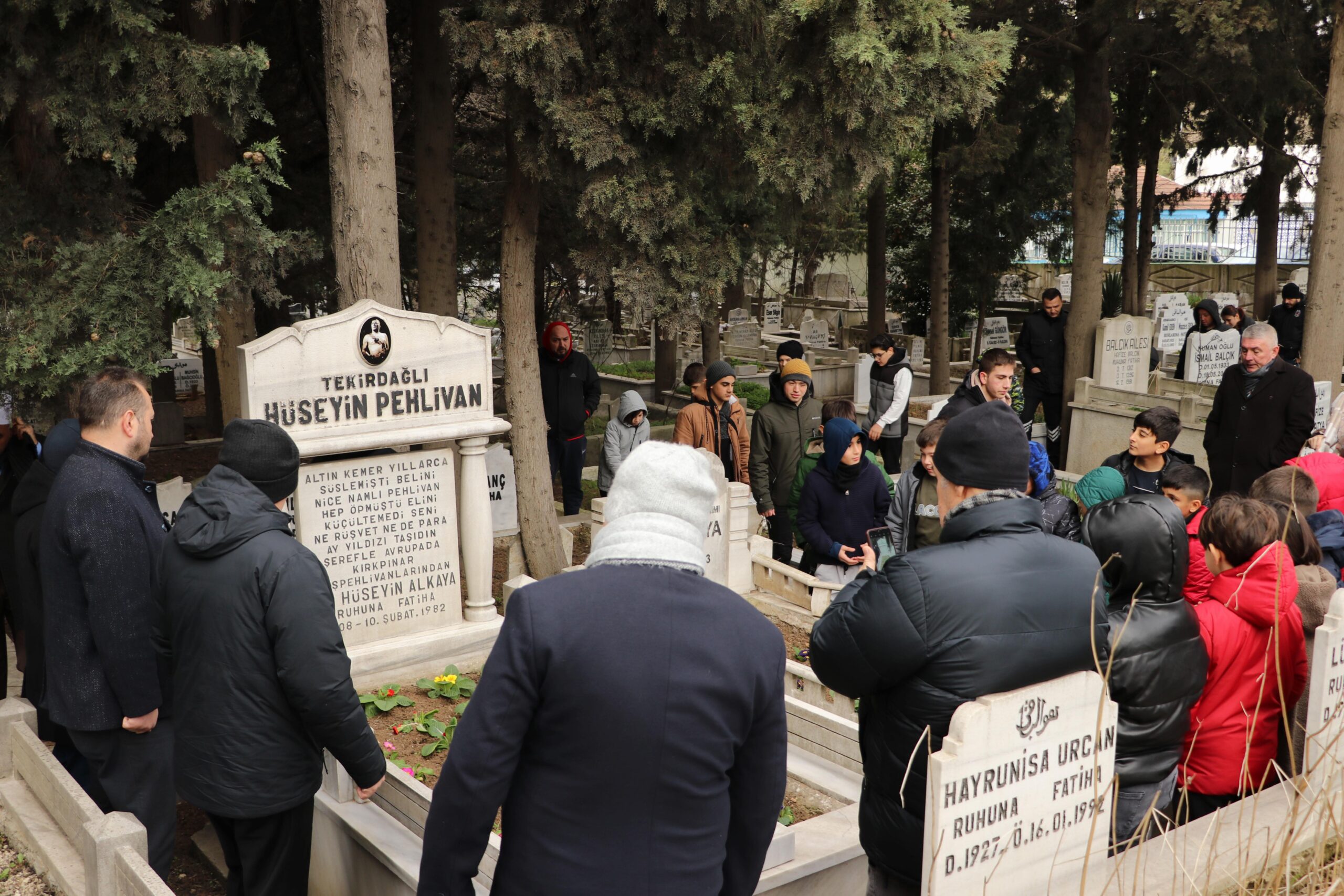 Kırkpınar’ın efsanesi “Tekirdağlı Hüseyin Pehlivan” anıldı haberi