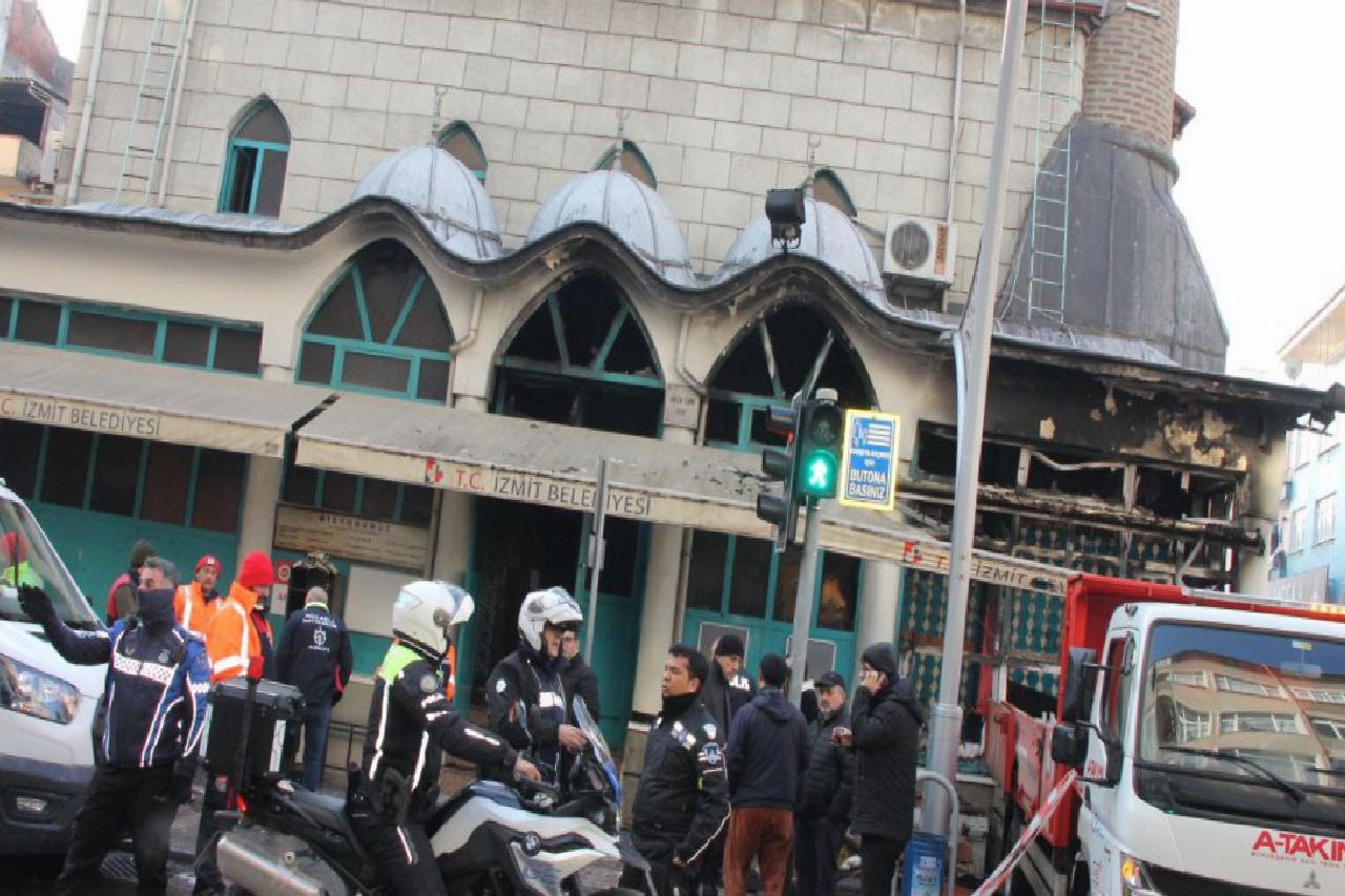 Kocaeli’de camide çıkan yangın hasara yol açtı haberi