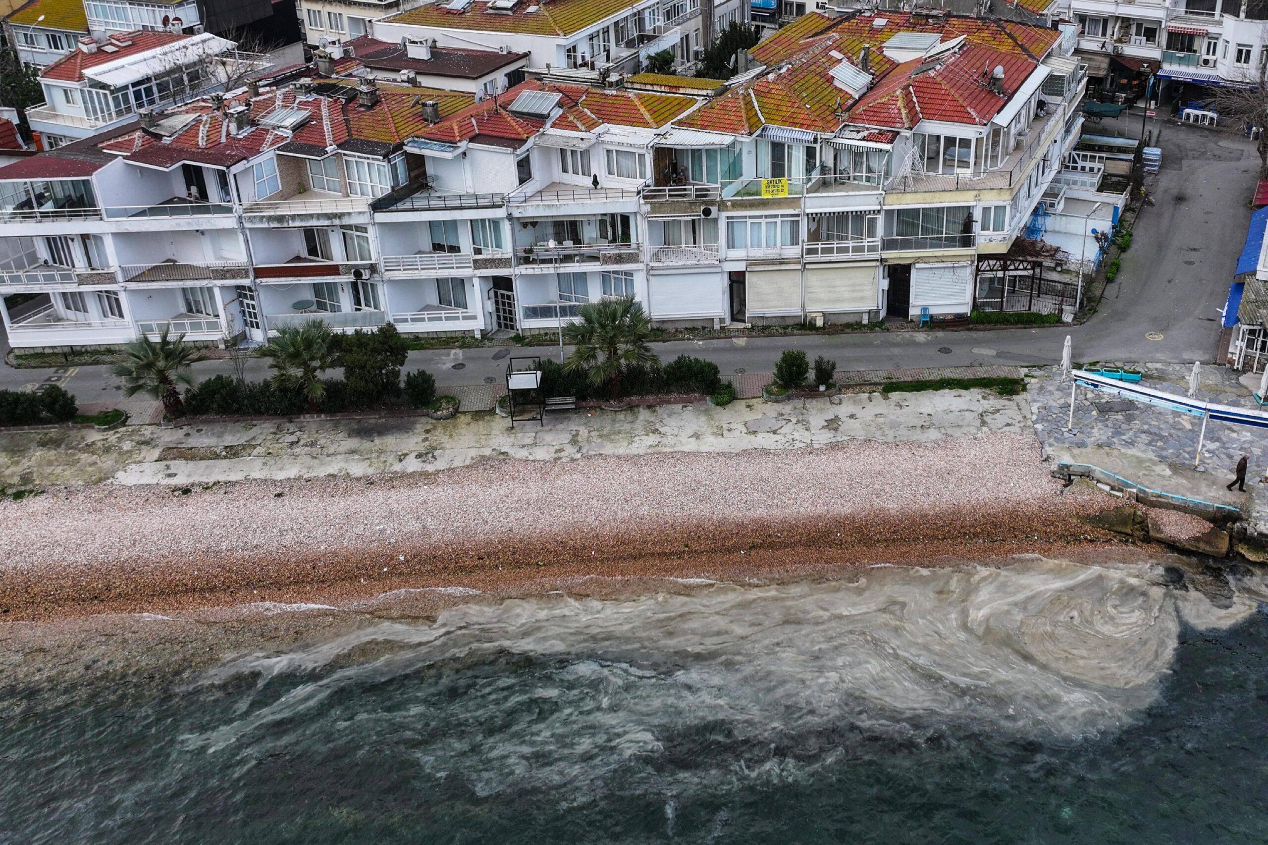 Marmara Denizi’nin Adalar bölgesinde müsilaj görülmeye devam ediyor haberi