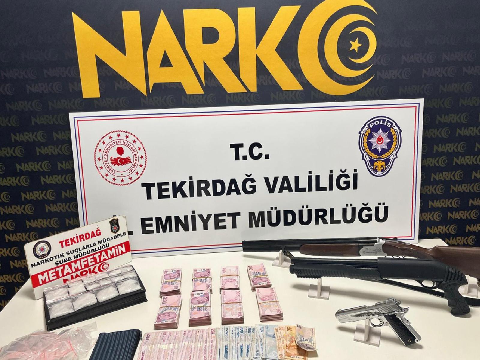 Tekirdağ’da çeşitli suçlardan aranan 241 şüpheli yakalandı haberi