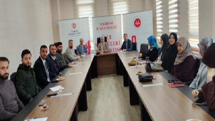 Tekirdağ’da gençlik çalışmaları istişare toplantısı yapıldı haberi