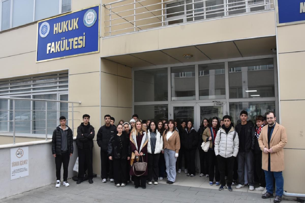 Tekirdağ’da lise öğrencileri Namık Kemal Üniversitesini ziyaret etti haberi