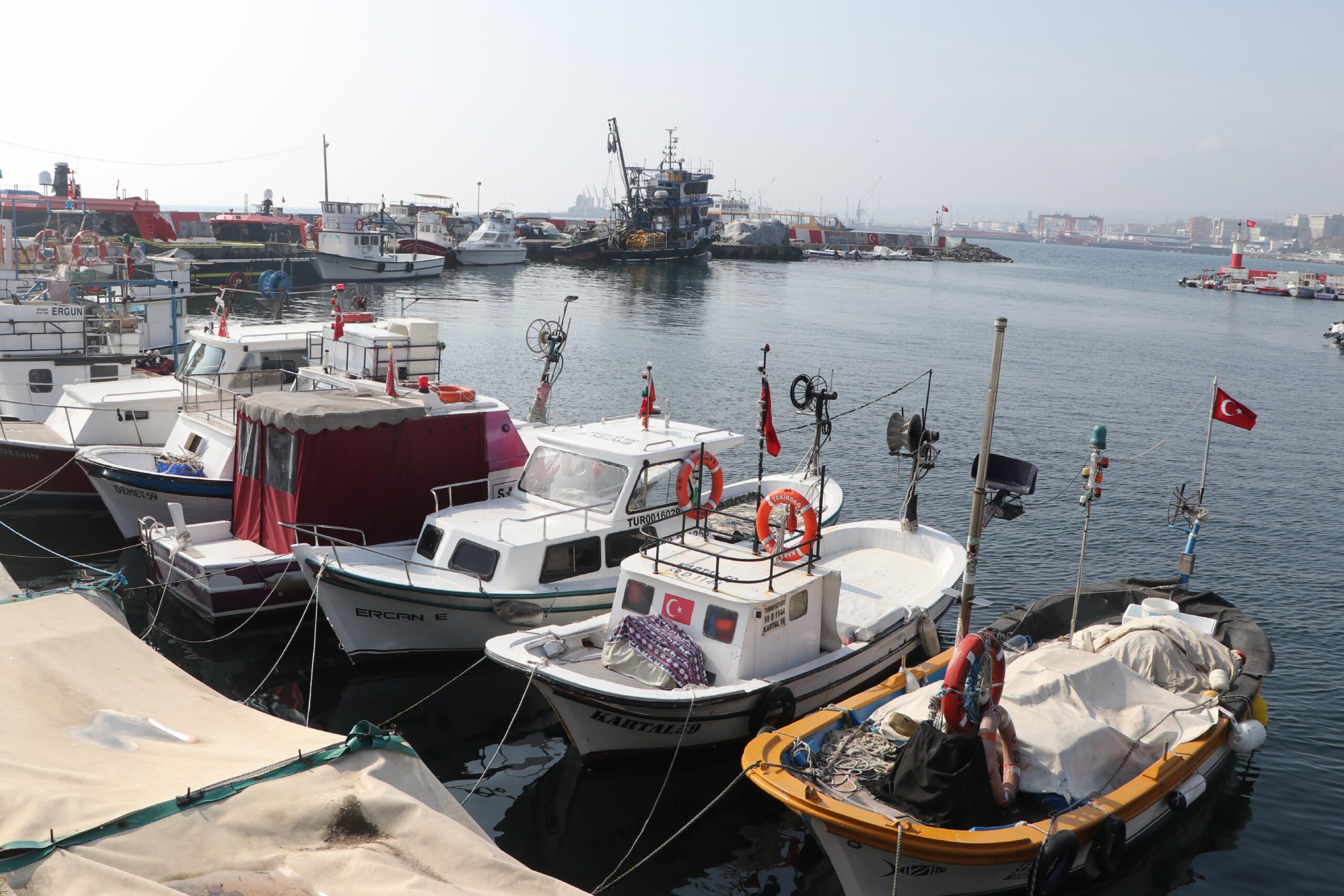 Tekirdağlı balıkçılar istavrit ve hamsi umuduyla denize açıldı haberi