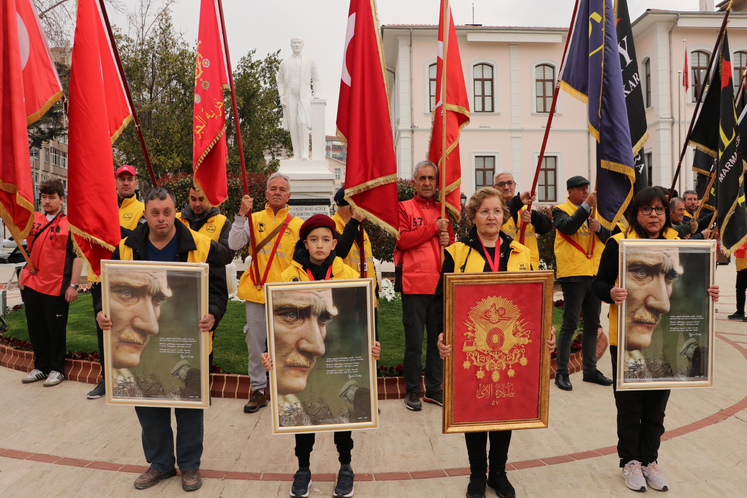 “57. Alay” için Tekirdağ’dan Çanakkale’ye yürüyorlar haberi