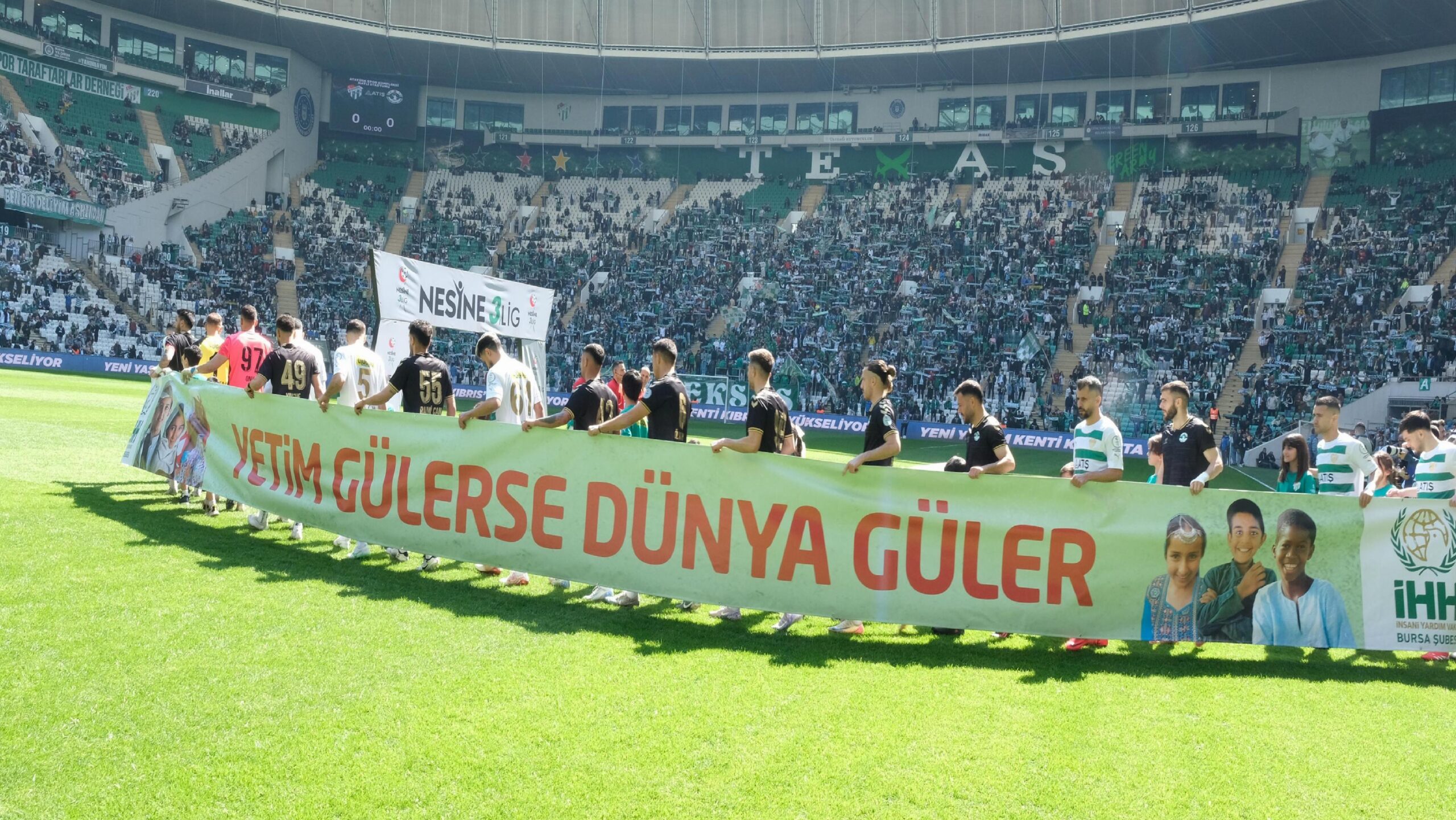 Bursaspor’un misafiri yetim çocuklar oldu haberi