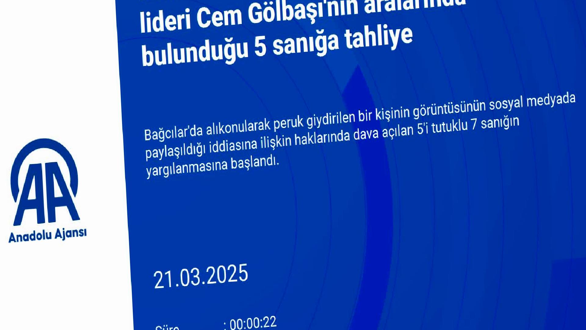 Genç Fenerbahçeliler’in tribün lideri Cem Gölbaşı’nın aralarında bulunduğu 5 sanığa tahliye haberi