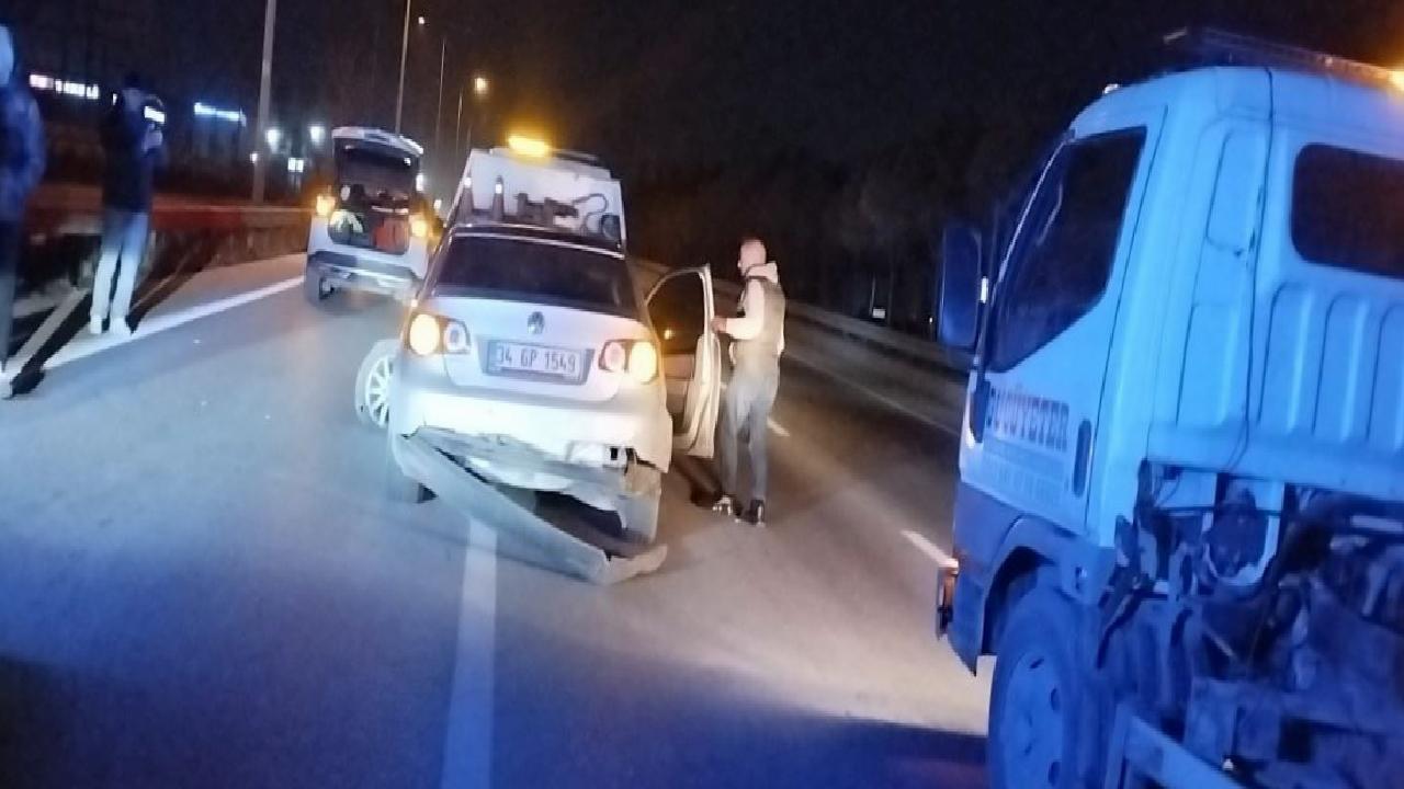 Kocaeli’deki trafik kazasında 2 kişi yaralandı haberi