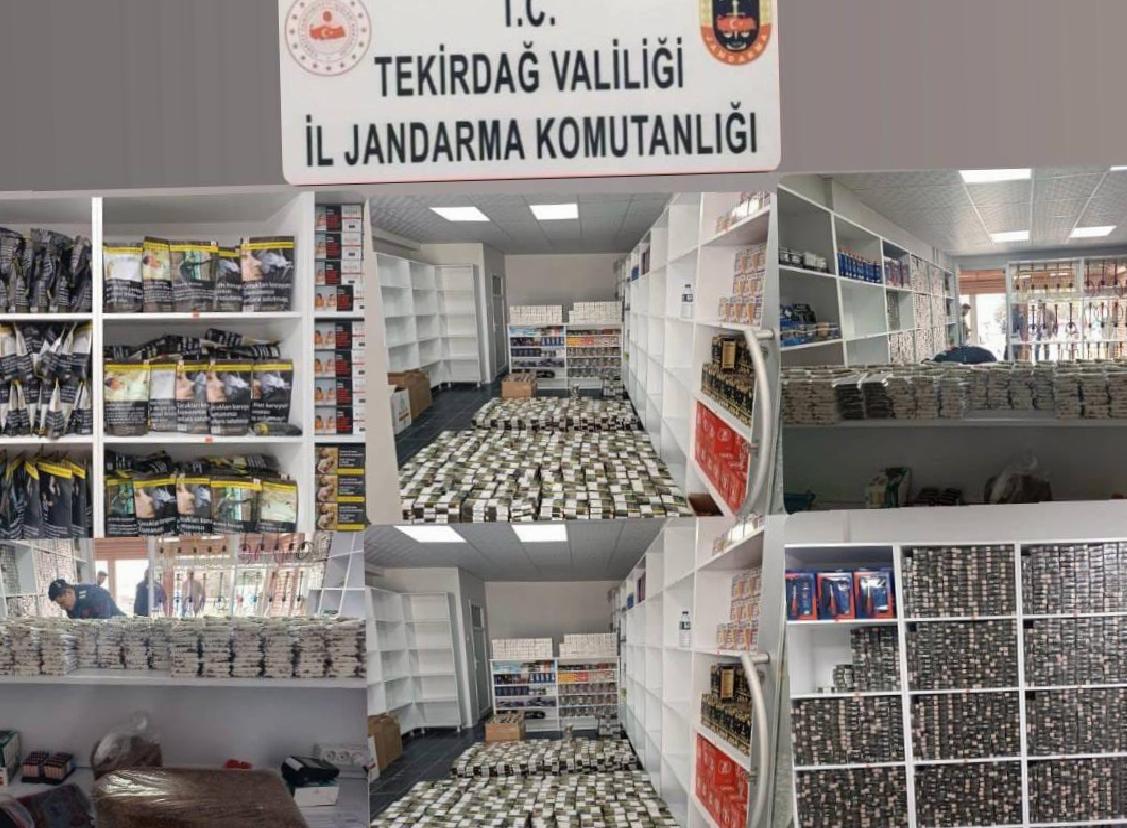 Tekirdağ’da 88 bin makaron ele geçirildi haberi