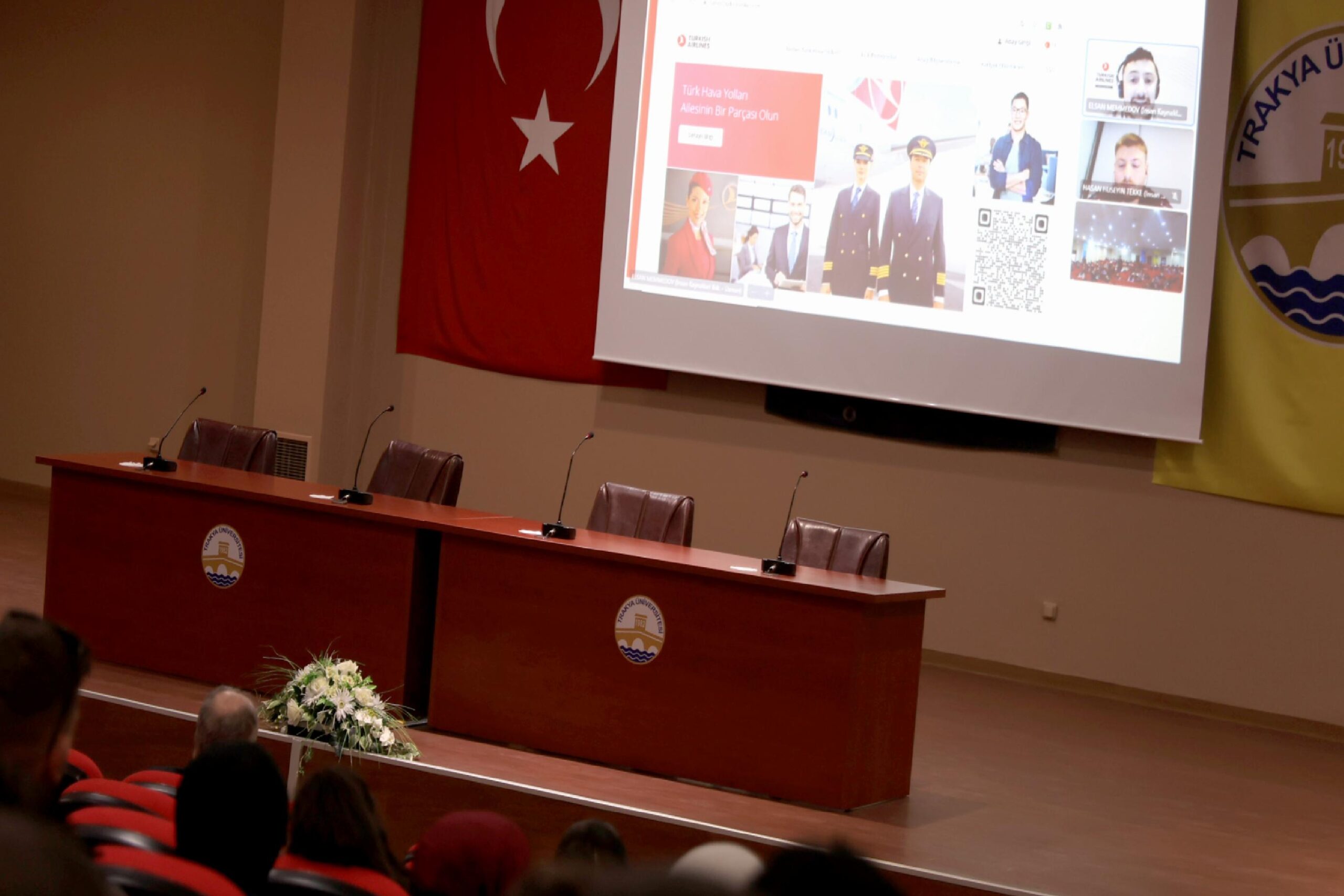 Trakya Üniversitesinde “Uçuş ve Ötesi” Konferansı düzenlendi haberi