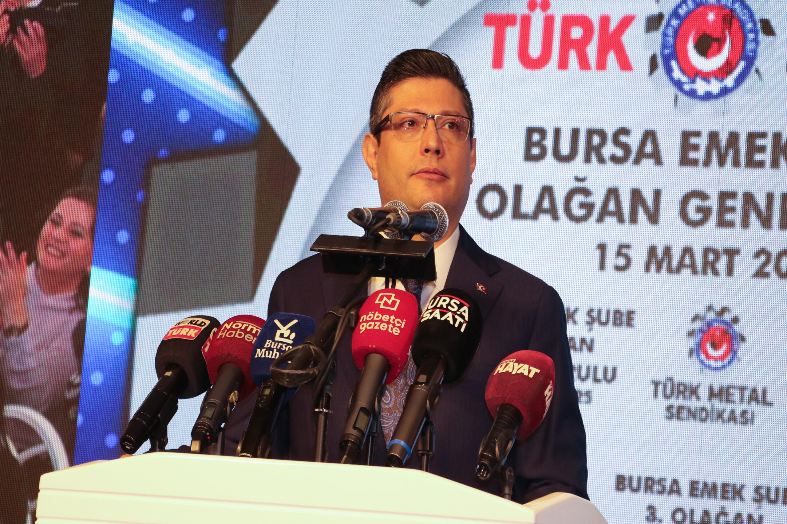 Türk Metal Sendikası Başkanı Altundağ, Bursa’da konuştu: haberi