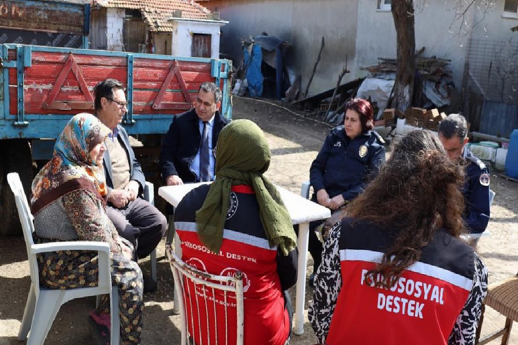 Vize Kaymakamı Balaban, “Aile Yılı” kapsamında ziyarette bulundu haberi